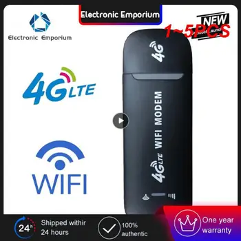 1 ~ 5 ADET LTE Kablosuz USB Dongle WIFI yönlendirici 150Mbps Mobil Geniş Bant Modem Sopa Sım Kart USB Adaptörü Yönlendirici Ağ Adaptörü