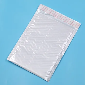 15 * 18 cm Beyaz Köpük Zarf Çanta Postaları Yastıklı Nakliye Zarf Kabarcık Posta Çantası hediye paketi ambalaj çantalar depolama çanta