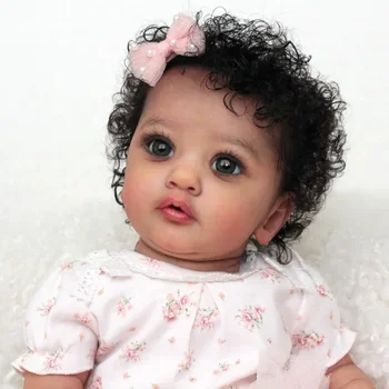 55 cm Ayana Yeni Varış!! Reborn Bebek Güzel Prenses Kız El Yapımı 3D Cilt Gerçekçi Yumuşak Dokunmatik Doğum Günü Hediyesi Sanat Bebekler
