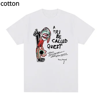 BİR KABİLE DENİLEN GÖREV ATCQ Hop Müzik T-shirt harajuku streetwear Vintage Yaz Pamuk T Gömlek Erkekler Yeni TEE GÖMLEK Bayan Üstleri