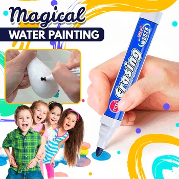 Büyülü Su Boyama Su Çizim Montessori Oyuncaklar Kullanımlık Boyama Kitabı Sihirli Su çizim kitabı Duyusal Erken Eğitim Oyuncak