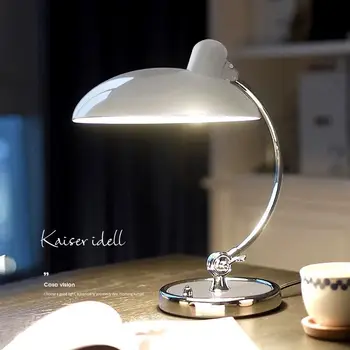 Danimarka Kaiser Idell Masa Lambası Modern bauhaus masa lambası Oturma Odası Yatak Odası Çalışma Odası Dekorasyon için Ayarlanabilir masa lambası