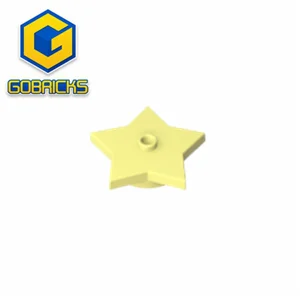 Gobricks GDS-90072 Plaka, Yuvarlak 4x4x2 / 3 Yıldız ve Açık Damızlık lego ıle uyumlu 39611 oyuncak inşaat blokları hediyeler