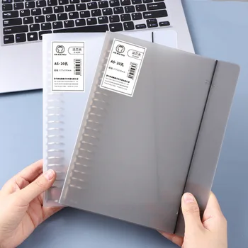 Günlüğü 2023 A4 A5 B5 Şeffaf Gevşek Yaprak ciltli defter İç Çekirdek kapaklı not defteri Günlüğü Planlayıcısı Ofis Kırtasiye Malzemeleri
