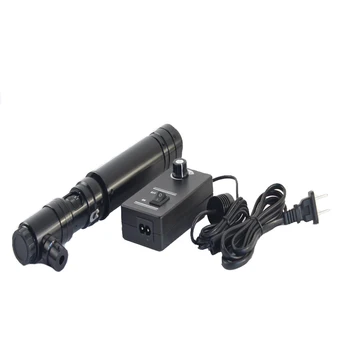 HD1000X Zoom Stereo Mikroskop Kamera Koaksiyel ışık Monoküler c-mount zoom objektifi 40mm Halka Zoom C-mount lens camı Lens