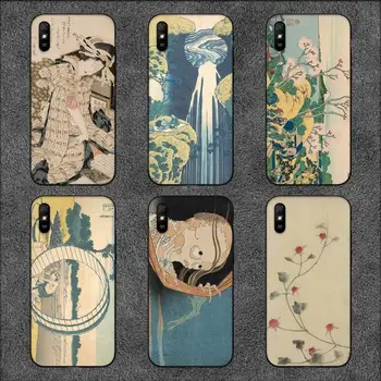 Katsushika Hokusai Sanat telefon kılıfı İçin Xiaomi 9 10 11PRO LİTE Redmi NOTE7 8 9 10A PRO K40 Poco3 Kabuk