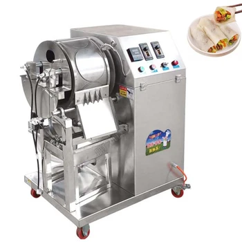 Otomatik Hidrolik Kızartma Ördek Kek Makinesi sigara böreği Sarıcı Ve Lotus Yaprağı Kek Makinesi 600W