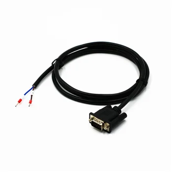 RS485 haberleşme kablosu DB9 seri port 9-pin erkek terminal bağlantı kablosu