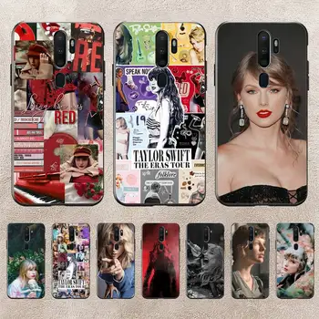 T-Taylor Şarkıcı S-Swift Albümü telefon kılıfı İçin Redmi 9A 8A 6A Not 9 8 10 11S 8T Pro K20 K30 K40 Pro PocoF3 Note11 5G Durumda