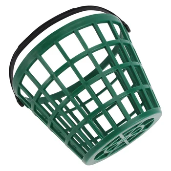 Toddmomy Golf Topu Sepeti Plastik Golf Topu Kova Golfball Saklama Kabı Kolu Açık Spor Stadyum Aksesuarları