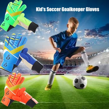 Çocuk Futbol kaleci eldivenleri Çocuk 5-16 Yaşında Yumuşak kaleci eldivenleri Çocuk Sürme Scooter Spor Palmiye Koruma